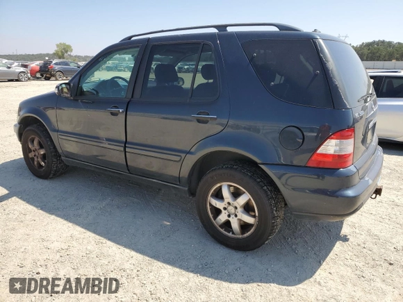 2002 Mercedes-Benz M-Class with VIN 4JGAB75E22A303060, listed as a Copart auction lot 63610284 with 192,968 mi miles and Salvage Title. Bid and sale history available at carsss.com. Image 2.