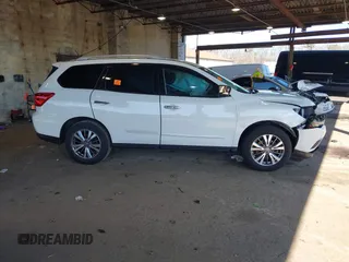 2018 Nissan Pathfinder SL with VIN 5N1DR2MM4JC654432, listed as a IAAI auction lot 41710263 with 67,901 mi miles. Bid and sale history available at carsss.com. Image 14.