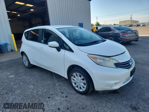 2015 Nissan Note SR with VIN 3N1CE2CP6FL378728, listed as a Copart auction lot 62383885 with 159,394 mi miles and Clean title. Bid and sale history available at DreamBid. Image 4.