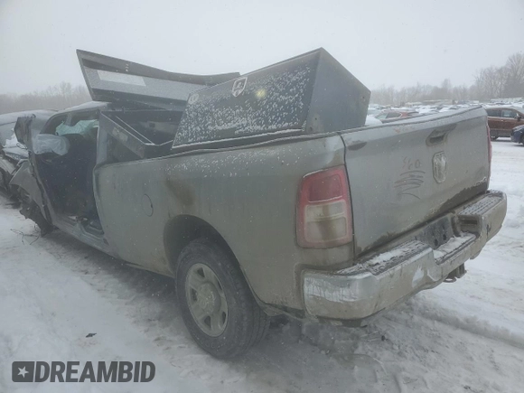 2024 Ram 2500 Tradesman with VIN 3C6UR5HJ8RG246201, listed as a Copart auction lot 88674215 with Not provided miles and Non repairable. Bid and sale history available at DreamBid. Image 2.