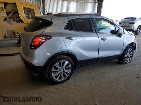 2018 Buick Encore Preferred with VIN KL4CJASB7JB656579, listed as a Copart auction lot 48068845 with 27,790 mi miles and Salvage Title. Bid and sale history available at carsss.com. Image 3.