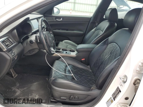 2017 Kia Optima SX Limited z VIN 5XXGV4L28HG173327, wystawiony jako Copart lot #61755435 z przebiegiem 97 064 mil mil oraz Szkoda całkowita • Salvage title. Historia ofert i sprzedaży dostępna na DreamBid. Obrazek 7.