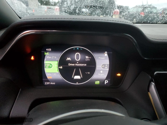 2022 Chevrolet Bolt EV 2LT with VIN 1G1FX6S08N4134530, listed as a Copart auction lot 80338834 with 23,914 mi miles and Salvage Title. Bid and sale history available at carsss.com. Image 9.