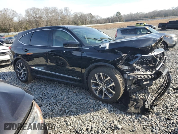 2022 Acura MDX Technology z VIN 5J8YD9H42NL010491, wystawiony jako Copart lot #42960265 z przebiegiem Nie podano mil oraz Szkoda całkowita • Salvage title. Historia ofert i sprzedaży dostępna na DreamBid. Obrazek 4.
