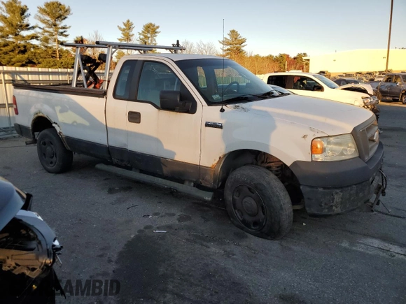 2008 Ford F-150 XL with VIN 1FTRF14V38KD28272, listed as a Copart auction lot 79881434 with 160,773 mi miles and Non Repairable. Bid and sale history available at carsss.com. Image 4.