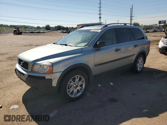 2004 Volvo XC90 z VIN YV1CZ91H341101135, wystawiony jako Copart lot #60308695 z przebiegiem 108 560 mil mil oraz Szkoda całkowita • Salvage title. Historia ofert i sprzedaży dostępna na DreamBid. Obrazek 1.
