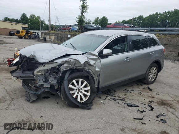 2010 Mazda CX-9 Touring with VIN JM3TB3MV9A0228652, listed as a Copart auction lot 61540585 with Not provided miles and Salvage title. Bid and sale history available at DreamBid. Image 1.