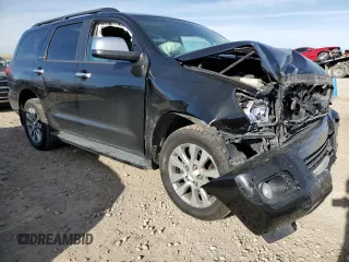 2015 Toyota Sequoia Limited with VIN 5TDJW5G15FS121076, listed as a Copart auction lot 85376714 with 112,433 mi miles and Salvage Title. Bid and sale history available at carsss.com. Image 4.