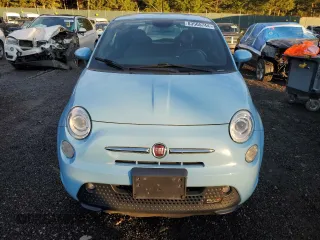 2015 FIAT 500e with VIN 3C3CFFGE3FT672781, listed as a Copart auction lot 83565744 with 41,379 mi miles and Clean Title. Bid and sale history available at carsss.com. Image 5.