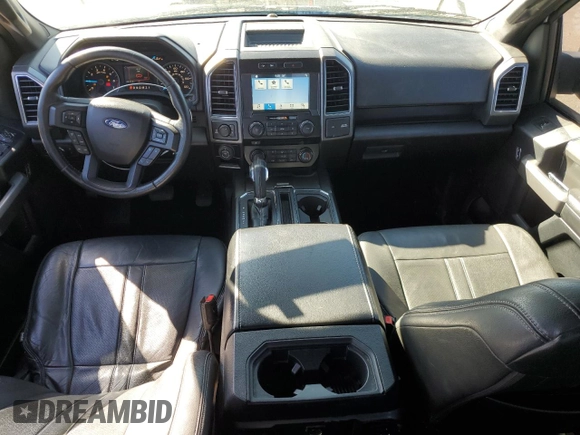 2017 Ford F-150 XL with VIN 1FTEW1EF3HFB62821, listed as a Copart auction lot 49506135 with 126,176 mi miles and Salvage Title. Bid and sale history available at carsss.com. Image 8.