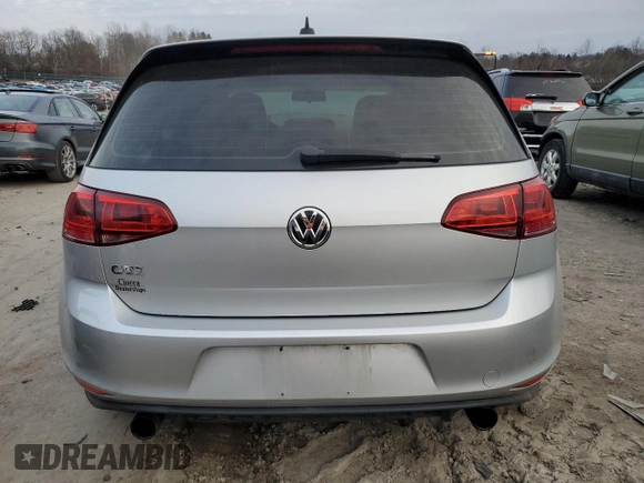 2015 Volkswagen Golf GTI Autobahn with VIN 3VW4T7AU9FM042995, listed as a Copart auction lot 38054544 with 0 mi miles. Bid and sale history available at carsss.com. Image 6.