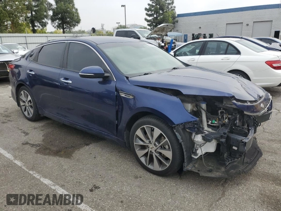 2018 Kia Optima S with VIN 5XXGT4L39JG256561, listed as a Copart auction lot 55304635 with 71,269 mi miles and Salvage Title. Bid and sale history available at carsss.com. Image 4.