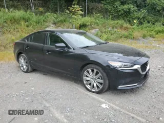 2021 Mazda 6 Grand Touring Reserve with VIN JM1GL1WY8M1616666, listed as a Copart auction lot 68736144 with 33,201 mi miles and Salvage Title. Bid and sale history available at DreamBid. Image 4.