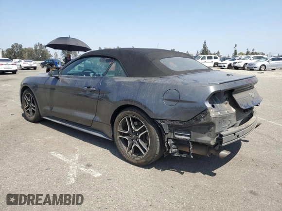 2020 Ford Mustang EcoBoost с VIN 1FATP8UH0L5125312, выставлен на аукционе Copart как лот 62138135 с пробегом 74 045 миль миль и Списание • Salvage title. История ставок и продаж доступна на DreamBid. Изображение 2.