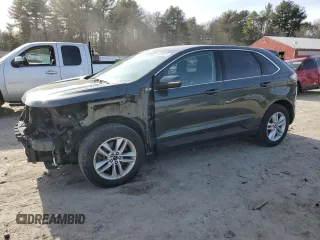 2015 Ford Edge SEL with VIN 2FMTK4J93FBB59612, listed as a Copart auction lot 48535835 with 105,583 mi miles and Clean Title. Bid and sale history available at carsss.com. Image 1.