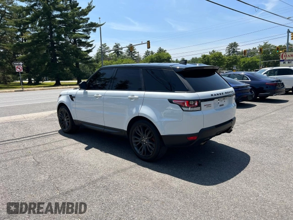 2017 Land Rover Range Rover Sport with VIN SALWR2FE8HA148491, listed as a Copart auction lot 61497445 with 96,238 mi miles and Clean title. Bid and sale history available at DreamBid. Image 3.