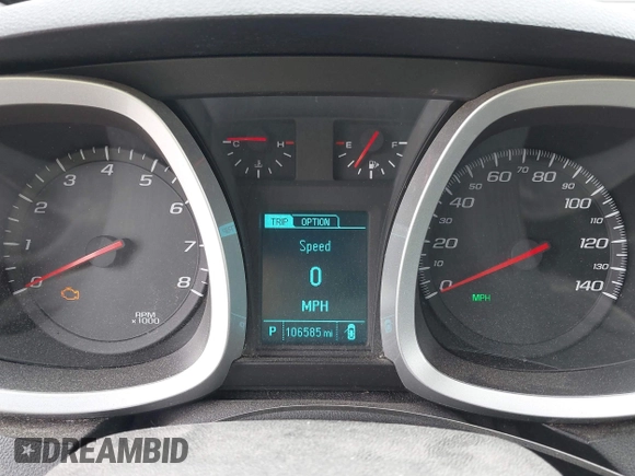 2013 Chevrolet Equinox LTZ with VIN 2GNFLGEK6D6266910, listed as a IAAI auction lot 42064679 with 106,585 mi miles and . Bid and sale history available at DreamBid. Image 7.