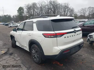 2024 Nissan Pathfinder SV with VIN 5N1DR3BA0RC223693, listed as a IAAI auction lot 41630868 with 12,742 mi miles. Bid and sale history available at carsss.com. Image 3.