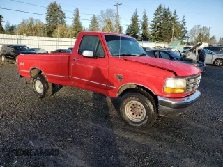 1993 Ford F-150 with VIN 1FTEF14N0PLA23366, listed as a Copart auction lot 86184434 with 36,789 mi miles and Salvage Title. Bid and sale history available at DreamBid. Image 4.