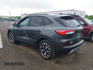 2020 Ford Escape SE Sport Hybrid with VIN 1FMCU0BZ0LUC52871, listed as a IAAI auction lot 42225741 with Not provided miles and . Bid and sale history available at DreamBid. Image 3.