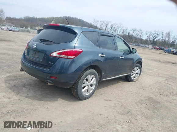 2014 Nissan Murano SL z VIN JN8AZ1MW4EW527241, wystawiony jako IAAI lot #42024560 z przebiegiem 114 622 mil mil oraz . Historia ofert i sprzedaży dostępna na DreamBid. Obrazek 4.