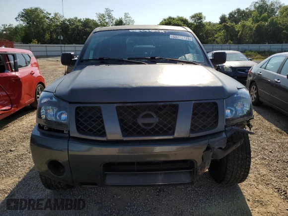 2005 Nissan Titan SE with VIN 1N6AA07A65N510019, listed as a Copart auction lot 53382375 with 337,220 mi miles and Salvage Title. Bid and sale history available at DreamBid. Image 5.