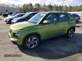 2022 Hyundai Venue SEL with VIN KMHRC8A39NU166129, listed as a Copart auction lot 49992155 with 29,775 mi miles and Salvage Title. Bid and sale history available at DreamBid. Image 1.