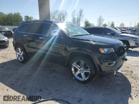 2018 Jeep Grand Cherokee Limited with VIN 1C4RJFBGXJC416963, listed as a Copart auction lot 55982075 with 137,020 mi miles and Clean title. Bid and sale history available at DreamBid. Image 4.