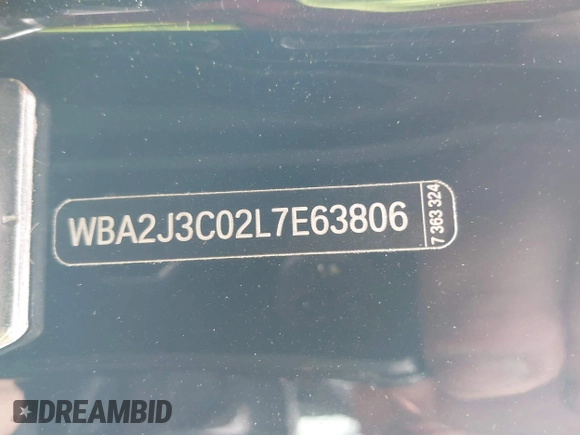 2020 BMW 2 Series 230i xDrive z VIN WBA2J3C02L7E63806, wystawiony jako IAAI lot #42270821 z przebiegiem 28 277 mil mil oraz . Historia ofert i sprzedaży dostępna na DreamBid. Obrazek 9.
