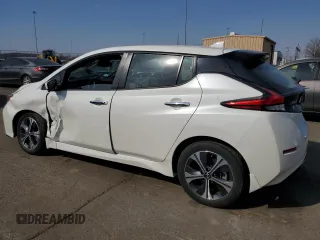 2020 Nissan LEAF SV Plus with VIN 1N4BZ1CP0LC307707, listed as a Copart auction lot 48912355 with 26,348 mi miles and Salvage Title. Bid and sale history available at DreamBid. Image 2.