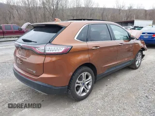 2017 Ford Edge Titanium with VIN 2FMPK4K88HBC11746, listed as a IAAI auction lot 41513987 with 55,879 mi miles. Bid and sale history available at carsss.com. Image 4.
