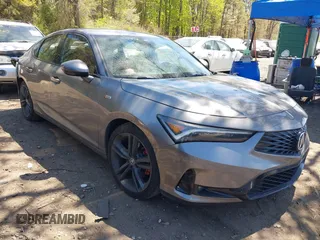 2024 Acura Integra w/A-Spec Package z VIN 19UDE4H30RA007838, wystawiony jako IAAI lot #42139000 z przebiegiem 14 246 mil mil oraz . Historia ofert i sprzedaży dostępna na DreamBid. Obrazek 1.