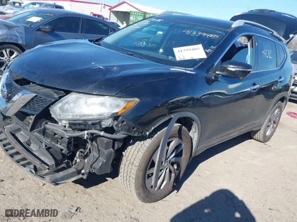 2015 Nissan Rogue S with VIN 5N1AT2MV4FC921380, listed as a IAAI auction lot 41339405 with 114,139 mi miles. Bid and sale history available at carsss.com. Image 21.