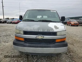 2007 Chevrolet Express Passenger with VIN 1GAHG39UX71101095, listed as a Copart auction lot 41585775 with 356,651 mi miles and Salvage title. Bid and sale history available at DreamBid. Image 5.