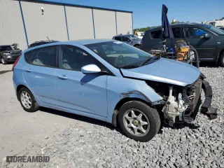 2013 Hyundai Accent GL with VIN KMHCT5AE7DU108539, listed as a Copart auction lot 49413535 with 169,705 mi miles and Salvage Title. Bid and sale history available at carsss.com. Image 4.