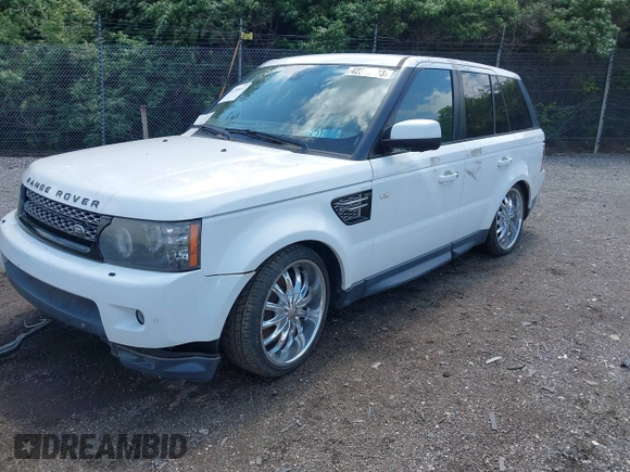 2013 Land Rover Range Rover Sport HSE Lux with VIN SALSK2D43DA813529, listed as a IAAI auction lot 42196632 with 126,970 mi miles and . Bid and sale history available at DreamBid. Image 2.