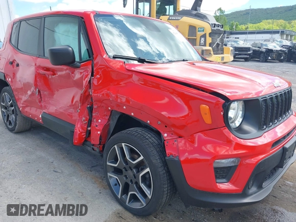 2020 Jeep Renegade Sport z VIN ZACNJBAB0LPM08654, wystawiony jako IAAI lot #42204513 z przebiegiem 46 312 mil mil oraz . Historia ofert i sprzedaży dostępna na DreamBid. Obrazek 6.