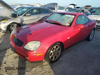 1998 Mercedes-Benz SLK-Class with VIN WDBKK47F9WF069035, listed as a Copart auction lot 75177394 with 0 mi miles and Non Repairable. Bid and sale history available at carsss.com. Image 1.