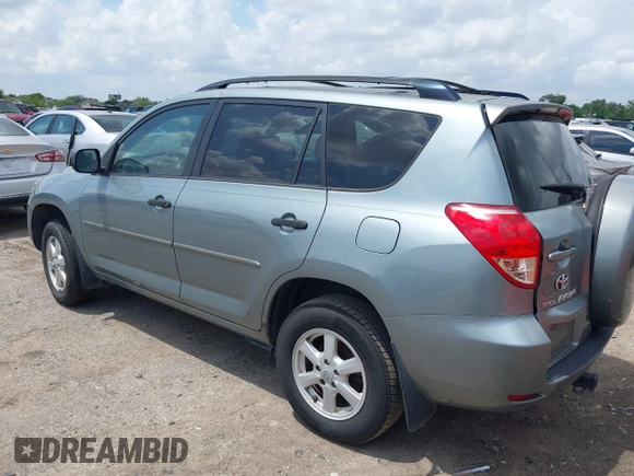 2008 Toyota RAV4 with VIN JTMZD33VX85089143, listed as a IAAI auction lot 42094915 with 219,960 mi miles. Bid and sale history available at carsss.com. Image 3.