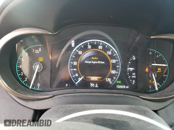 2016 Buick LaCrosse Leather with VIN 1G4GB5G33GF234822, listed as a Copart auction lot 44968735 with 132,628 mi miles and Salvage title. Bid and sale history available at DreamBid. Image 9.
