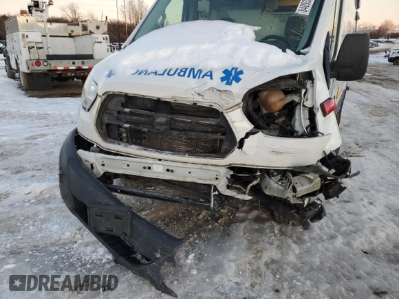 2017 Ford Transit z VIN 1FDYR2CM3HKB43264, wystawiony jako Copart lot #84093524 z przebiegiem 224 380 mil mil oraz Szkoda całkowita • Salvage title. Historia ofert i sprzedaży dostępna na DreamBid. Obrazek 9.