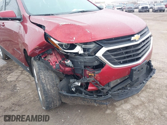 2019 Chevrolet Equinox LT with VIN 2GNAXVEX7K6100147, listed as a IAAI auction lot 41694356 with 105,372 mi miles. Bid and sale history available at carsss.com. Image 6.