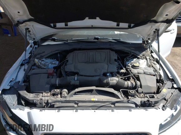 2017 Jaguar XF 35t Premium with VIN SAJBD4BV9HCY44515, listed as a IAAI auction lot 41852836 with 1 mi miles. Bid and sale history available at carsss.com. Image 10.