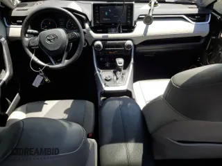 2021 Toyota RAV4 Hybrid LE with VIN 2T3B6RFVXMW028517, listed as a Copart auction lot 61558755 with 136,330 mi miles and Salvage title. Bid and sale history available at DreamBid. Image 8.