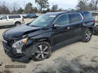 2020 Chevrolet Traverse LT Leather with VIN 1GNERHKW3LJ156826, listed as a Copart auction lot 48467185 with 94,948 mi miles and Salvage Title. Bid and sale history available at carsss.com. Image 1.