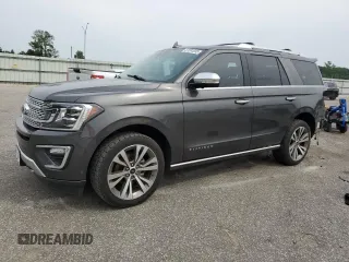 2020 Ford Expedition Platinum с VIN 1FMJU1MTXLEA75830, выставлен на аукционе Copart как лот 57281035 с пробегом 49 532 миль миль и Списание • Salvage title. История ставок и продаж доступна на DreamBid. Изображение 1.