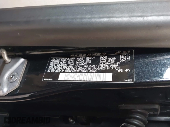 2015 Volvo XC60 T5 z VIN YV4612RK5F2632557, wystawiony jako IAAI lot #42257821 z przebiegiem 151 372 mil mil oraz . Historia ofert i sprzedaży dostępna na DreamBid. Obrazek 9.