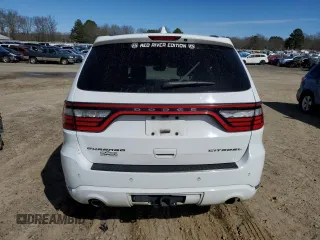 2019 Dodge Durango Citadel with VIN 1C4SDHET4KC806357, listed as a Copart auction lot 47949315 with 124,531 mi miles and Salvage Title. Bid and sale history available at carsss.com. Image 6.