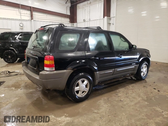 2001 Ford Escape XLS with VIN 1FMYU02121KA65155, listed as a Copart auction lot 42021865 with 0 mi miles and Non Repairable. Bid and sale history available at carsss.com. Image 3.