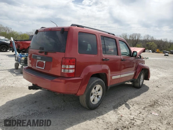 2010 Jeep Liberty Sport z VIN 1J4PP2GK0AW164807, wystawiony jako Copart lot #52411825 z przebiegiem Nie podano mil oraz Szkoda całkowita • Salvage title. Historia ofert i sprzedaży dostępna na DreamBid. Obrazek 3.